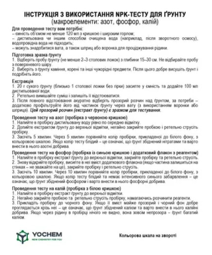 Тест на формальдегід в повітрі