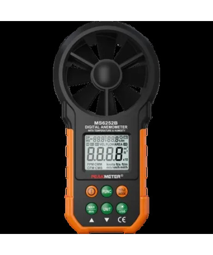 Анемометр (з підключенням до ПК) Peakmeter PM6252B