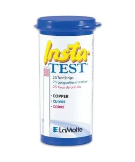 Тестові смужки на мідь у воді LaMotte INSTA-TEST COPPER (25 шт.)
