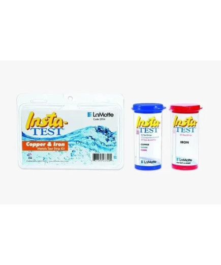 Набір тестів на залізо і мідь у воді LaMotte COPPER/IRON METALS TEST KIT STRIP