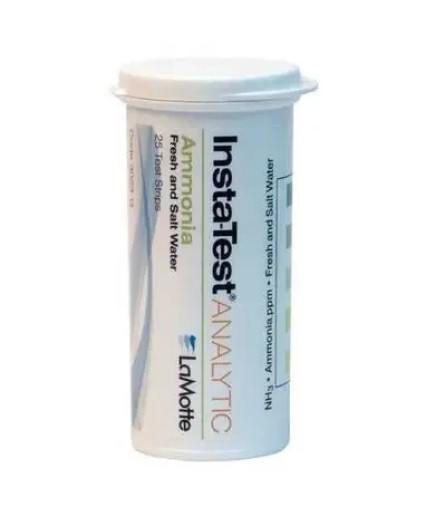 Тестові смужки на аміак у воді LaMotte Insta-TEST Ammonia Strips (0-6 ppm, 25 шт.)