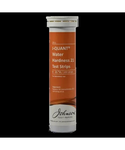 Тестові смужки на жорсткість води (до 21 градуса) JTP J-QUANT Water Hardness 21