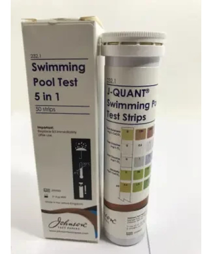 Тест 5-в-1 для басейнів JTP Swimming Pool Test 5 in 1