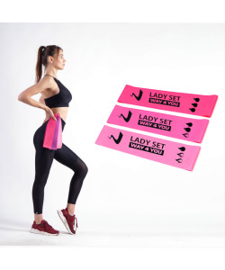Набір фітнес гумок lady's Set ( Set of 3)