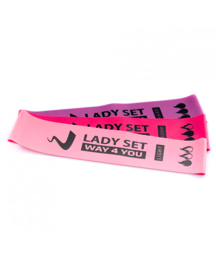 Набір фітнес гумок lady's Set ( Set of 3)