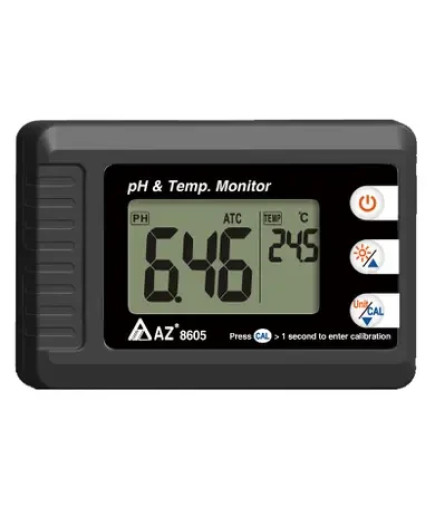 PH-метр стаціонарний (монітор pH) з виносним електродом AZ-8605