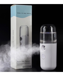 Зволожувач для шкіри обличчя ультразвуковий портативний Nano Spray W-718B, 30 мл