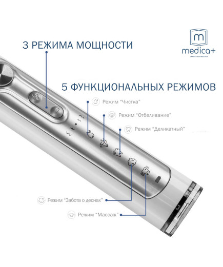 Ультразвукова зубна щітка ProBrush 9.0 (Ultasonic) WHITE (Японія)