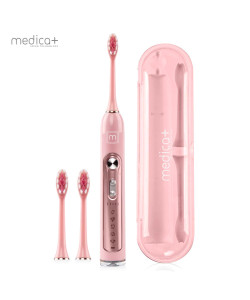 УЛЬТРАЗВУКОВА ЗУБНА ЩІТКА PROBRUSH 9.0 (ULTASONIC) FUCHSIA + НАСАДКИ FUCHSIA (6 ШТУК) (Японія)