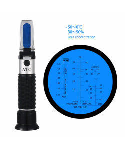 Рефрактометр для антифризу 5 в 1 RHA - 505 ATC, очисний рідини, електроліту, Adblue