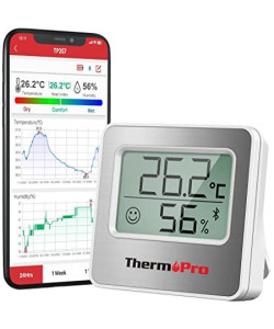 Цифровий кімнатний термогігрометр Thermopro TP357 з Bluetooth