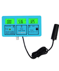 Стаціонарний комбінований монітор РН-117 pH, EC, CF, TDS, Temp — monitor