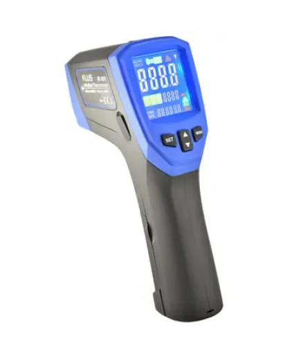 Пірометр-реєстратор 50:1 із термопарою K-типу (-50…+1680 °С), SD-card FLUS IR-869