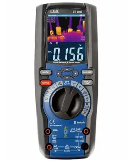 Мультиметр із вбудованим тепловізором CEM DT-9889