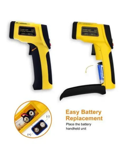 Пірометр Xintest HT-817 (-50...+650 °C, 12:1, 0,1-1,0)