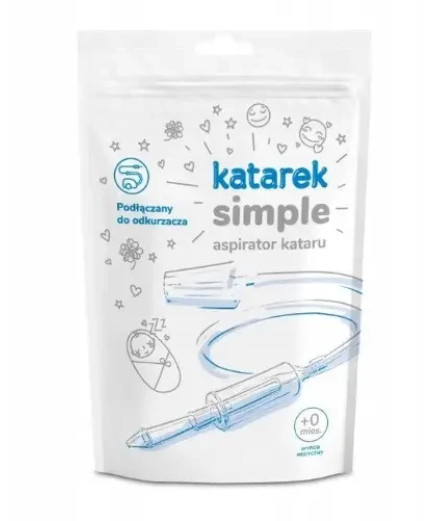 Аспиратор вакуумный Katarek Simple для младенцев и детей младшего возраста, Польша