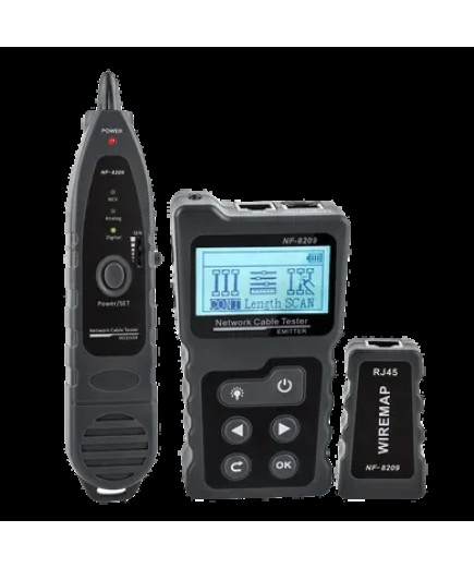 Багатофункціональний кабельний тестер, PoE тестер NOYAFA NF-8209
