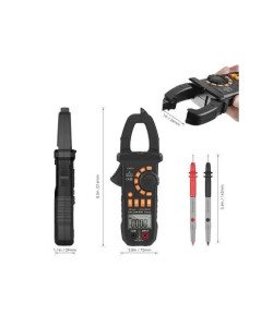 Струмовимірювальні кліщі TACKLIFE CM01A (AC/DC) з функцією NCV і ліхтариком