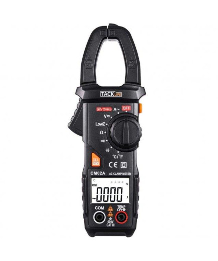 Струмовимірювальні кліщі TACKLIFE CM02A (AC) з функцією LowZ і термопарою