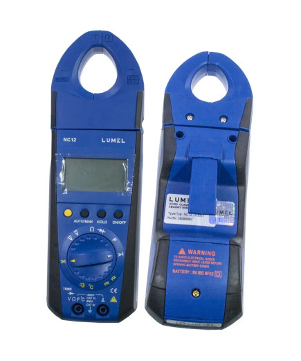 Струмовимірювальні кліщі NC12 100E 1:300A LUMEL (300А, 1000В, 800°C)
