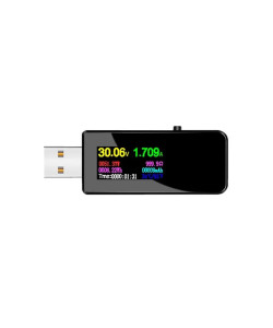USB-тестер Atorch U96 13-в-1. Цифровий вольтметр, амперметр