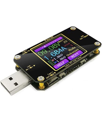 USB тестер A3-B + Bluetooth c завантажувальним резонансом