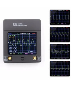 Портативний осцилограф з сенсорним TFT екраном 2.4" (2MHz, 2мВ/Справ, 5Msp, 1 канал.) JYETECH DSO112A + щуп