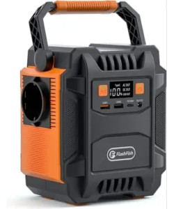 Зарядна станція (200W, 48000 мАг, 220В, USB, PD, 12В, ліхтар) FLASHFISH A201