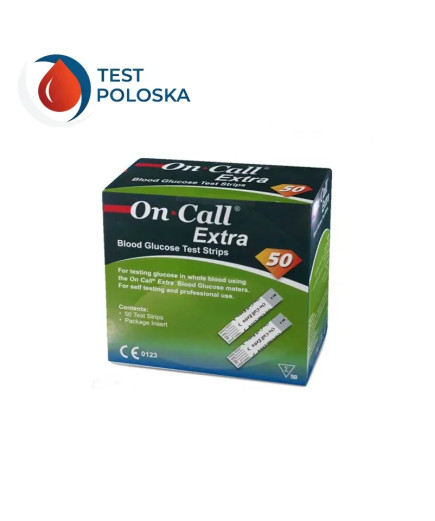 Тест-полоски On Call Extra (Он Колл Экстра) 50 шт.