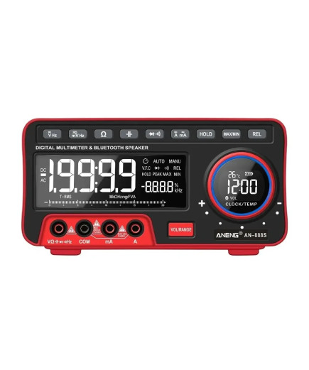 Мультифункціональний настільний мультиметр з bluetooth колонкою ANENG AN888S Pro