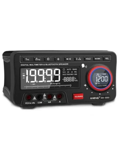 Мультифункціональний настільний мультиметр з bluetooth колонкою ANENG AN999S Pro