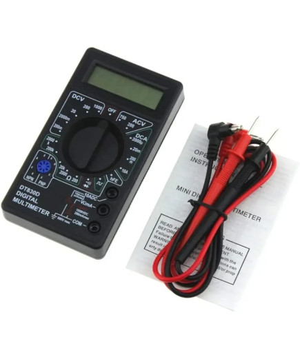 Цифровий мультиметр (з батарейками) ANENG DT830D