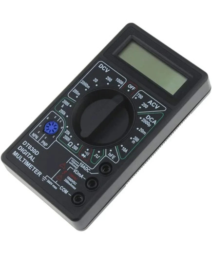 Цифровий мультиметр (з батарейками) ANENG DT830D