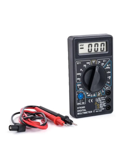 Цифровий мультиметр (з батарейками) ANENG DT830D