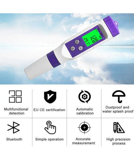 ОВП-метр ORP/TEMP BLE-9001 (cмарт bluetooth)