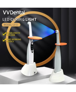 Лампа фотополімерна бездротова стоматологічна iLed VV Dental LV3 (1000-2200 мВт/см2) на підставці