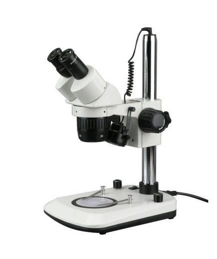 Бінокулярний стереомікроскоп AmScope SW-2B13-6WB-V331 зі світлодіодним підсвічуванням