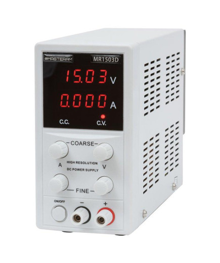Лабораторний блок живлення Masteram MR1503D