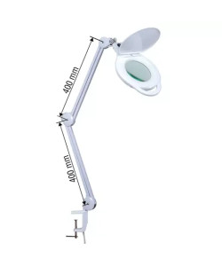 Настільна збільшувальна лінза Bourya 8060LED, 5 діоптрій