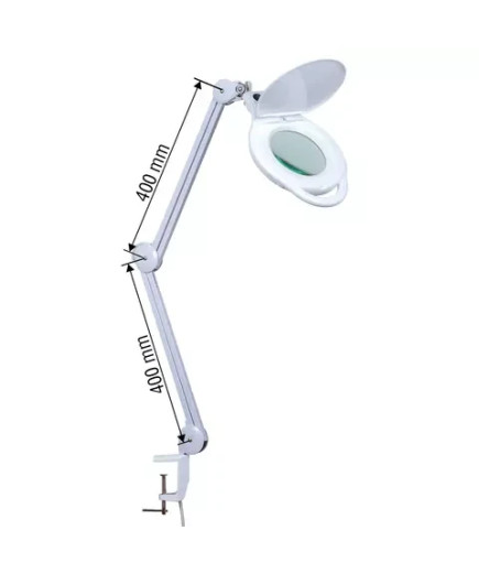 Настільна збільшувальна лінза Bourya 8060LED, 5 діоптрій