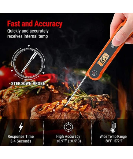 Термометр для м'яса ThermoPro TP-03H (від -50 до +300 °C) зі щупом із нержавіючої сталі