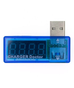 Вольтметр/амперметр USB CHARGER Doctor 3.5V-7.0V, 0A-3A