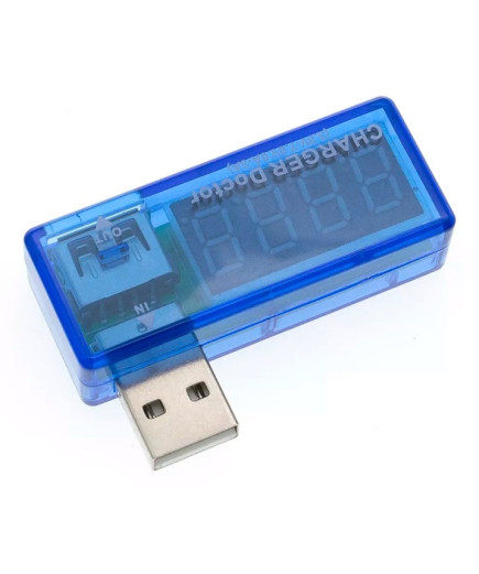 Вольтметр/амперметр USB CHARGER Doctor 3.5V-7.0V, 0A-3A