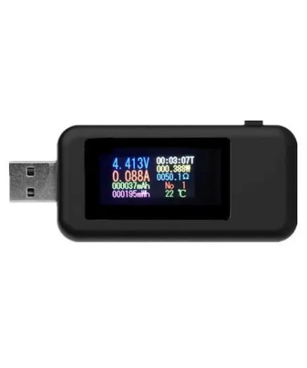 USB-тестер KWS-MX18 (тестер потужності USB зарядок)