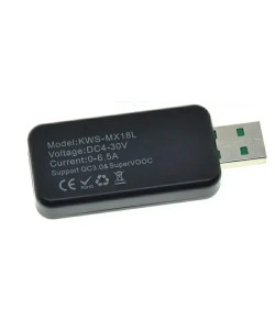 USB-тестер KWS-MX18 (тестер потужності USB зарядок)