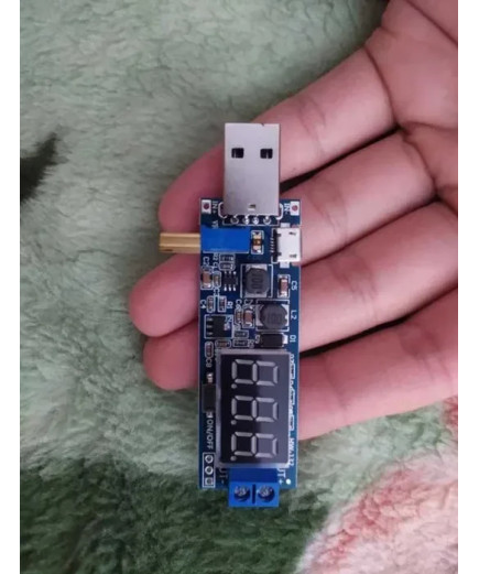 USB-перетворювач XY-UP з вольтметром DC-DC 1.2-24V