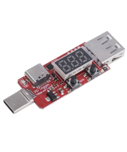 PD тригер P30 5V 9V 12 V 15 V 20 V PD2.0 PD3.0 Trigger з дисплеєм