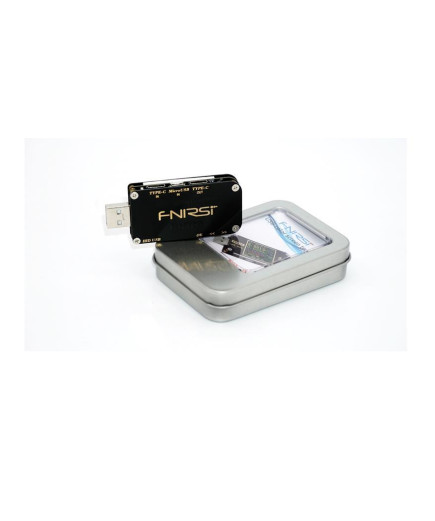 USB-тестер FNIRSI FNB38 (4 - 24 V; 0 - 5 А; 0-9999 мА·год) з функцією тригера