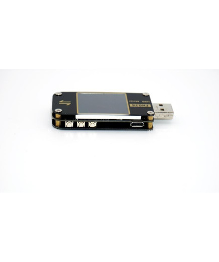 USB-тестер FNIRSI FNB38 (4 - 24 V; 0 - 5 А; 0-9999 мА·год) з функцією тригера