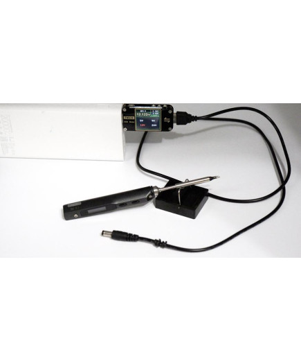 USB-тестер FNIRSI FNB38 (4 - 24 V; 0 - 5 А; 0-9999 мА·год) з функцією тригера
